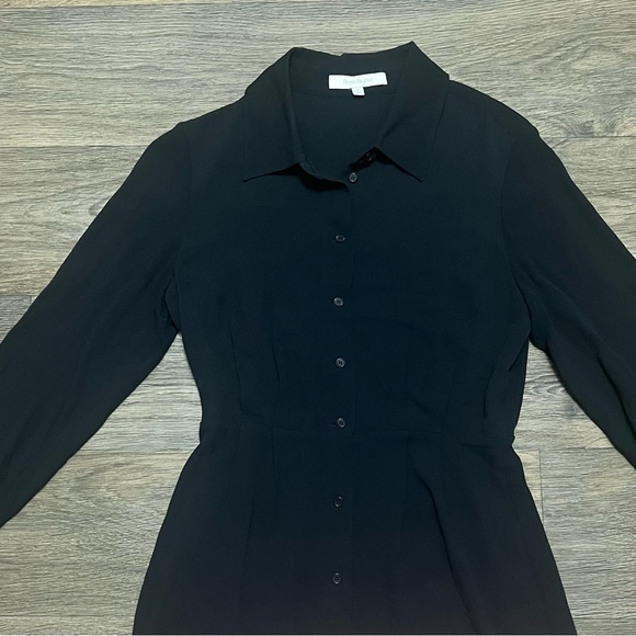 Favorite Daughter Long Sleeve Mini Shirtdress Black Size XS - Picture 7 of 11